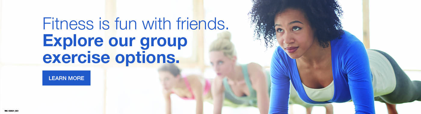 Explore our group exercise options.