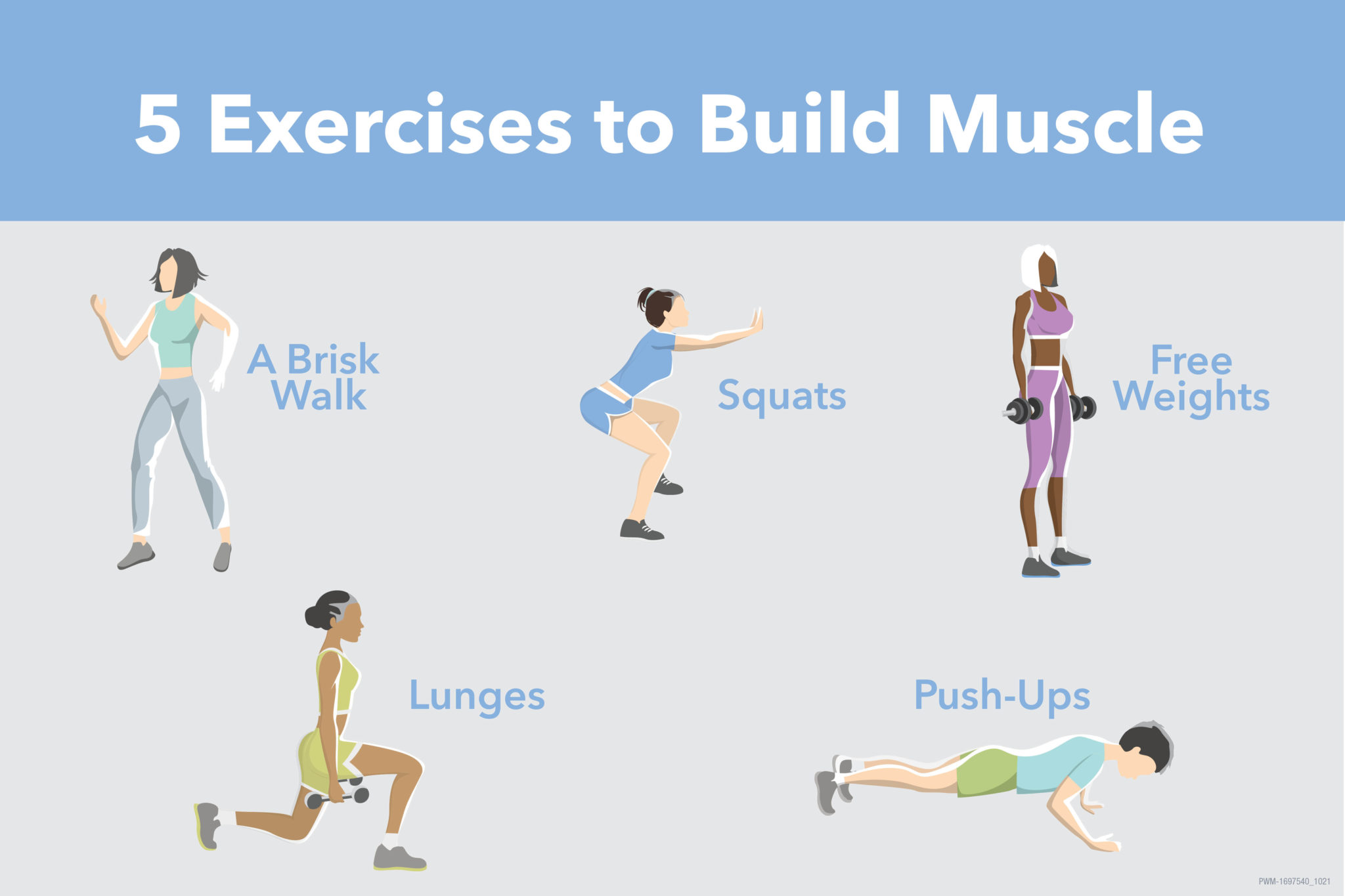 Five Exercises to Build Muscle | Valley Health Wellness & Fitness Center